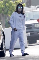 KELLY ROWLAND Out Buying Underwear in West Hollywood 12/03/2021