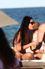 KELSEY MERRITT in Bikini at a Beach in Miami 12/02/2021
