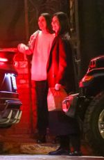 KENDALL JENNER and LAUREN PEREZ at a Late Dinner in Los Angeles 12/02/2021