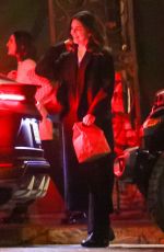 KENDALL JENNER and LAUREN PEREZ at a Late Dinner in Los Angeles 12/02/2021