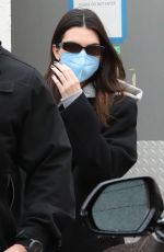 KENDALL JENNER Heading to FRWD Office in Beverly Hills 12/14/2021