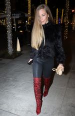 KENDRA WILKINSON Arrives at Dolce Gabbana Special Invite in Beverly Hills 12/09/2021