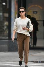 KERI RUSSELL Out and About in New York 12/15/2021