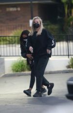 KHLOE KARDASHIAN and MALIKA HAQQ Out in Los Angeles 12/13/2021