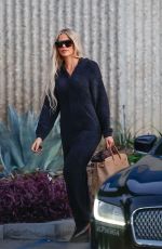 KHLOE KARDASHIAN Leaves Family Christmas Photoshoot in Calabasas 12/17/2021