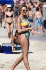 KHLOE TERAE in Bikini at a Beach in Miami 12/26/2021