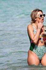 KHLOE TERAE in Bikini at a Beach in Miami 12/26/2021