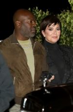 KIM KARDASHIAN and KRIS JENNER Out for Dinner at Nobu in Malibu 12/09/2021