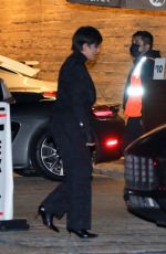 KIM KARDASHIAN and KRIS JENNER Out for Dinner at Nobu in Malibu 12/09/2021