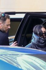 KIM KARDASHIAN Heading to Life and Legacy of Virgil Abloh in Miami 11/30/2021