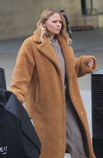 KIMBERLEY WALSH Arrives at BBC Studios in London 12/08/2021