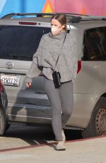 KRISTEN BELL Out and About in Los Angeles 12/08/2021