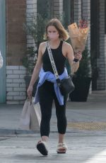 KRISTEN BELL Out Shopping with a Friend After Workout Session in Los Feliz 12/03/2021