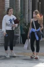 KRISTEN BELL Out Shopping with a Friend After Workout Session in Los Feliz 12/03/2021