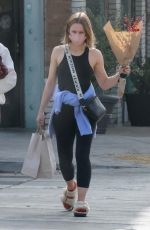 KRISTEN BELL Out Shopping with a Friend After Workout Session in Los Feliz 12/03/2021