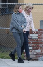 KRISTEN BELL Out with Her Mother in Los Angeles 12/13/2021