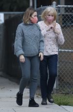 KRISTEN BELL Out with Her Mother in Los Angeles 12/13/2021