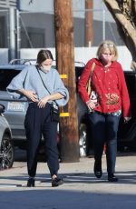 KRISTEN BELL Out with Her Mother in Los Feliz 12/10/2021