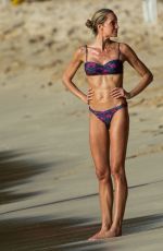 KRISTEN PAZIK in Bikini at a Beach in Barbados 12/15/2021
