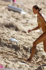 KRISTEN PAZIK in Bikini at a Beach in Barbados 12/26/2021