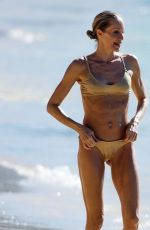 KRISTEN PAZIK in Bikini at a Beach in Barbados 12/26/2021