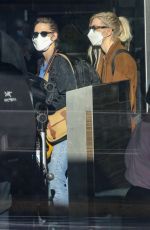 KRISTEN STEWART and DYLAN MEYER Arrives at Airport in Vancouver 12/21/2021
