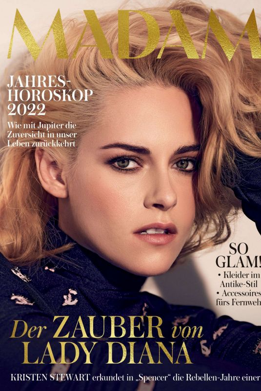 KRISTEN STEWART in Madame Magazine, Germany January/February 2022