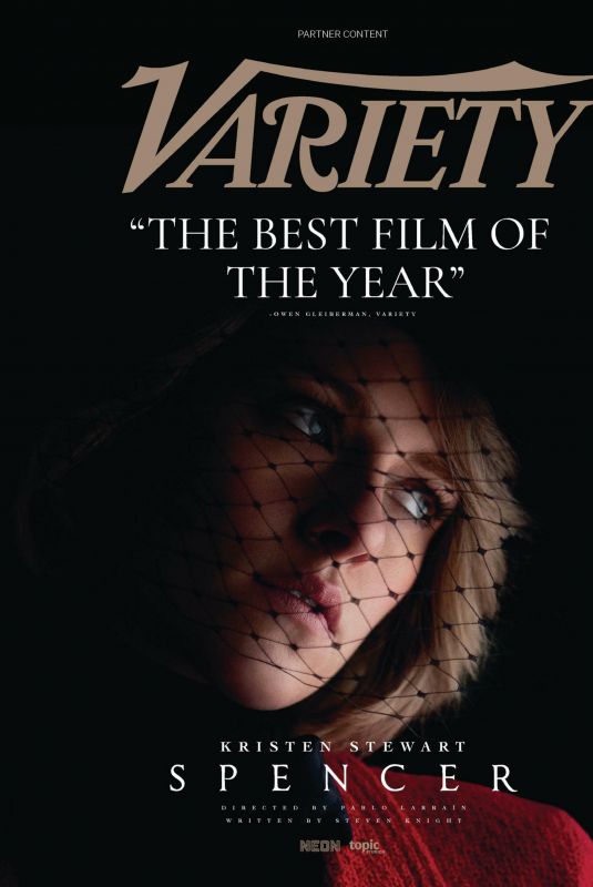 KRISTEN STEWART in Variety FYC Magazine, December 2021