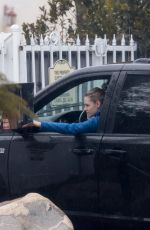 KRISTEN STEWART Out for a Drive in Los Angeles 12/27/2021