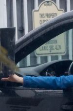 KRISTEN STEWART Out for a Drive in Los Angeles 12/27/2021