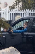 KRISTEN STEWART Out for a Drive in Los Angeles 12/27/2021