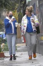 KRISTEN STEWART Out with a Friend in Los Angeles 12/30/2021