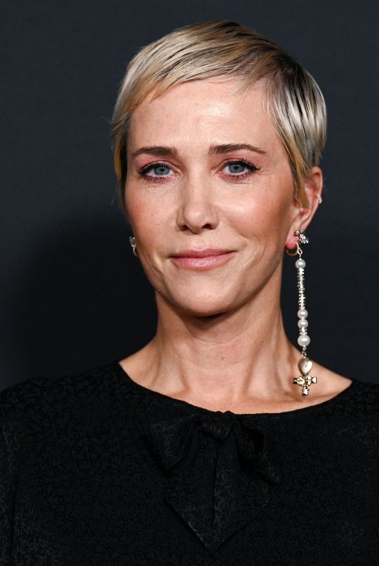 KRISTEN WIIG at MoMA Film Benefit Presented by Chanel Honoring Penelope Cruz in New York 12/14/2021