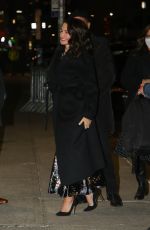 KRISTIN DAVIS Arrives at Late Show with Stephen Colbert in New York 12/07/2021