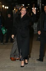 KRISTIN DAVIS Arrives at Late Show with Stephen Colbert in New York 12/07/2021