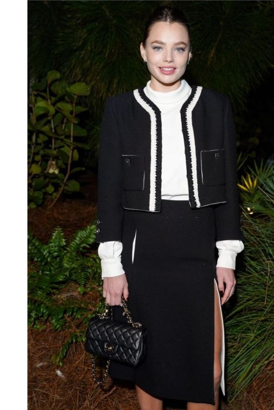 KRISTINE FROSETH at Chanel Dinner to Celebrate Five Echoes by Es Devlin in Miami 12/03/2021