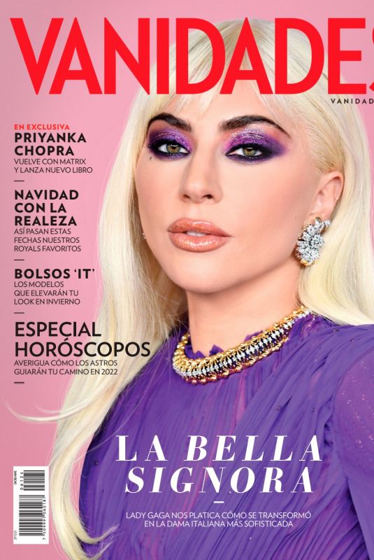 LADY GAGA in Vanidades Magazine, December 2021