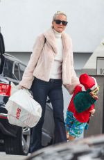 LAETICIA HALLYDAY Out Shopping in Pacific Palisades 12/06/2021