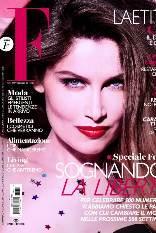 LAETITIA CAST in F Magazine, December 2021