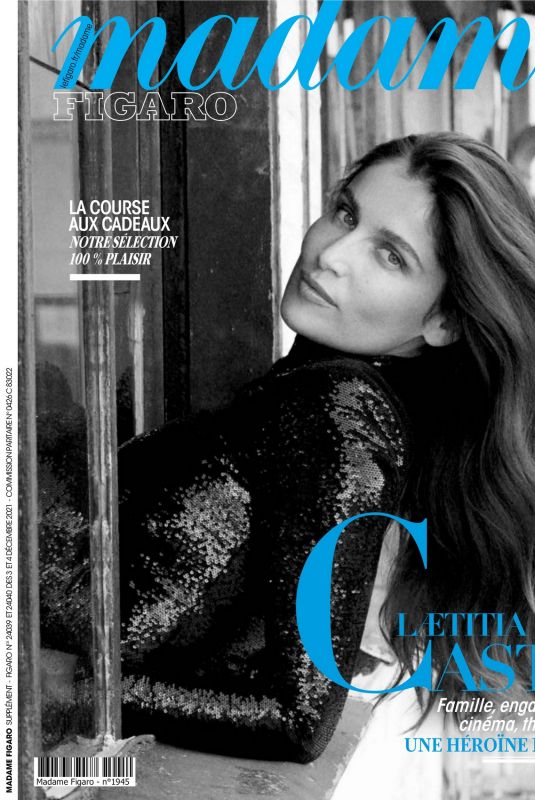 LAETITIA CASTA in Madame Figaro Magazine, December 2021