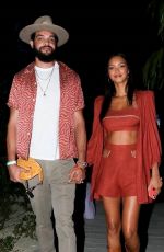 LAIS RIBEIRO Arrives at Art Basel Party in Miami 12/01/2021
