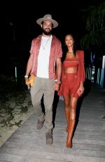 LAIS RIBEIRO Arrives at Art Basel Party in Miami 12/01/2021