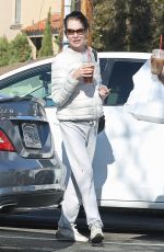 LARA FLYNN BOYLE and a Friend Out with Their Dogs in Laguna Beach 111/28/2021