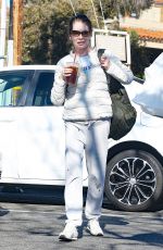 LARA FLYNN BOYLE and a Friend Out with Their Dogs in Laguna Beach 111/28/2021