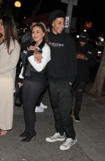 LARSA PIPPEN at Delilah in West Hollywood 12/19/2021