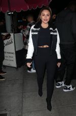 LARSA PIPPEN at Delilah in West Hollywood 12/19/2021