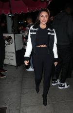 LARSA PIPPEN at Delilah in West Hollywood 12/19/2021
