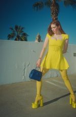LARSEN THOMPSON at a Photoshoot, December 2021