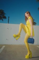 LARSEN THOMPSON at a Photoshoot, December 2021