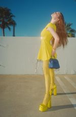 LARSEN THOMPSON at a Photoshoot, December 2021